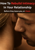 How To Rebuild Intimacy In Your Relationship (Before They Cheat)